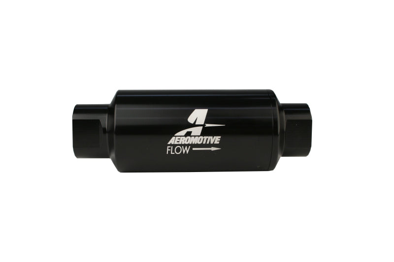 Aeromotive In-Line Filter - AN-10 - Black - 100 Micron