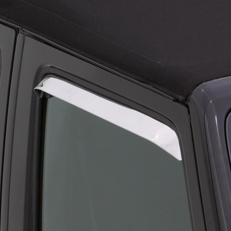 AVS 71-96 Chevy G10 Van Ventshade Window Deflectors 2pc - Stainless