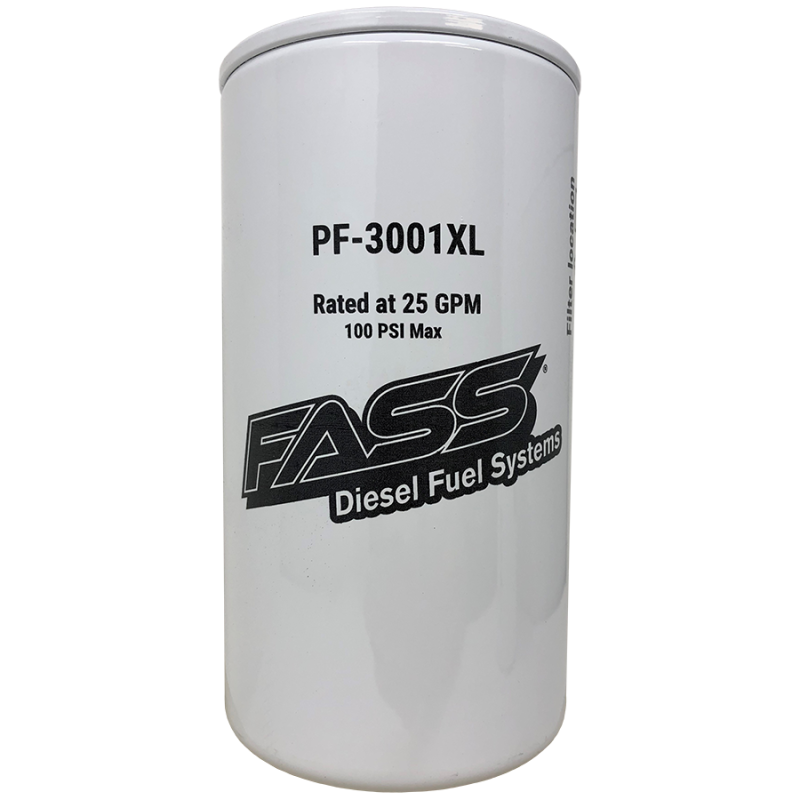 FASS Filter Pack Contains (1) XWS-3002 XL and (1) PF-3001 XL FILTER PACK XL